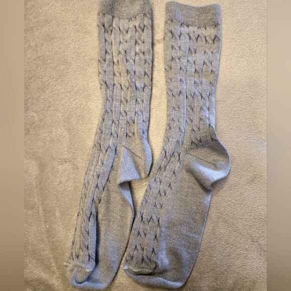 Cable Knit Trouser Socks - Picture 1 of 3